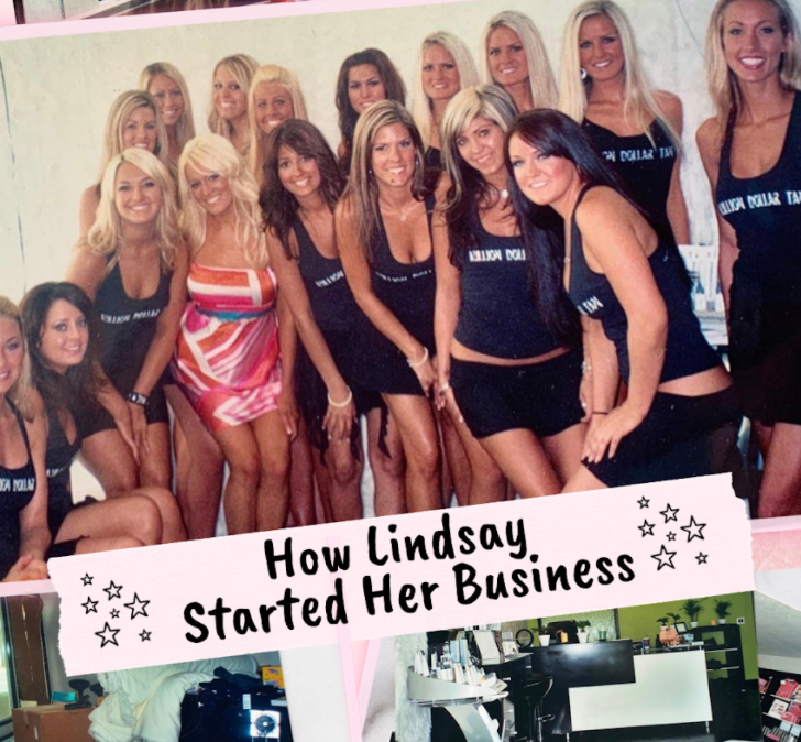 how lindsay started million dollar tan