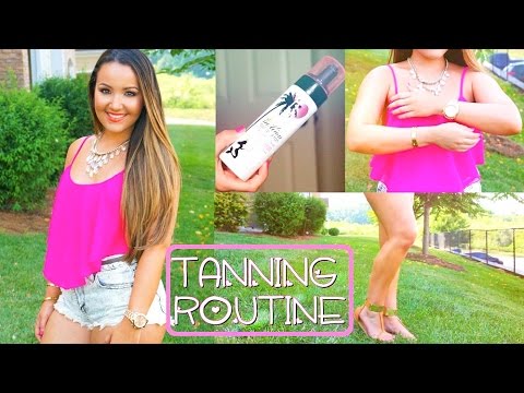 Self-Tanning Routine ♡ Bronze, Glowing Skin