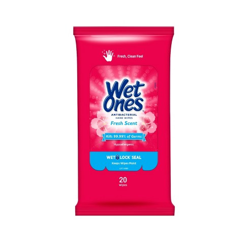 Wet Wipes - 1 Pack of 20 Wipes
